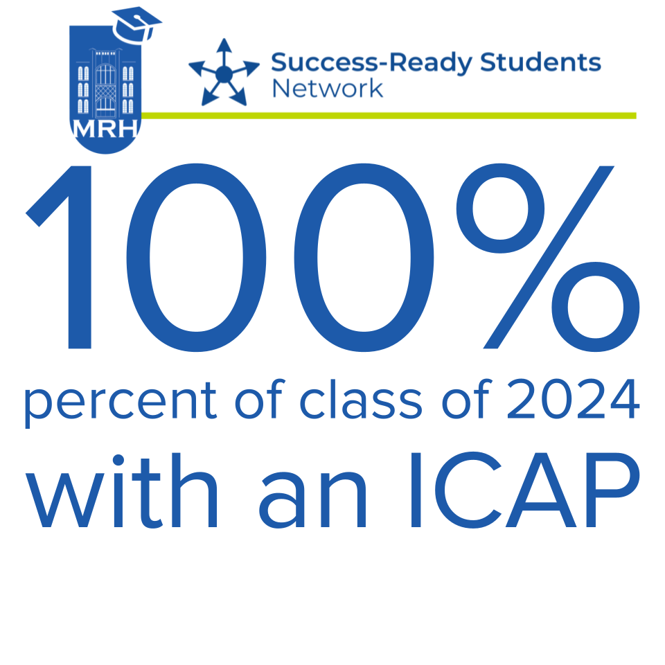 100 percent of students in the class of 2024 had an ICAP